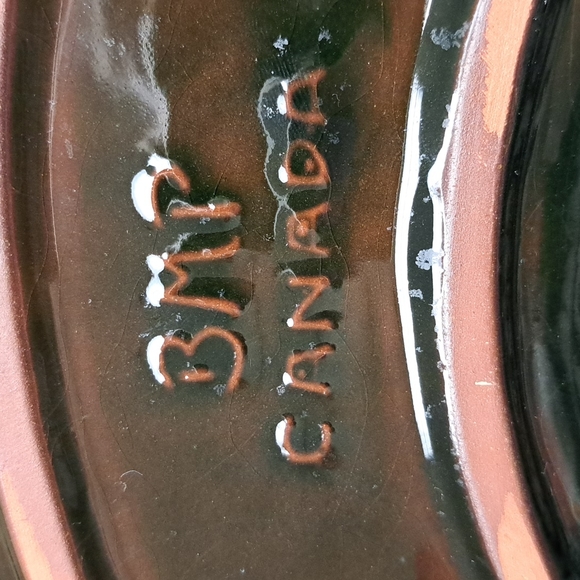 Vintage BlueMountain Pottery candy/nut/serving dish made in Canada - Picture 5 of 7